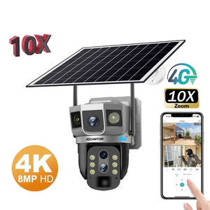 Rscamtom V380 Pro 8MP في الهواء الطلق مقاوم للماء عدسة مزدوجة ثلاث شاشات 10x تكبير كشف الحركة CMOS 4G - Product Image 1