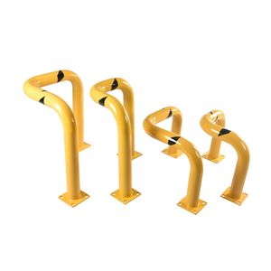 Защитные уголки для оборудования из стали OEM, 24x24 дюйма, круглые, для защиты от ударов, столбик-ограничитель, треугольный уголок-ограничитель - Product Image 4