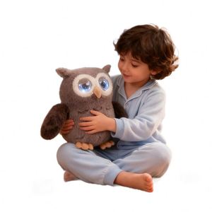 Peluche de Búho DeepSeek AI al por Mayor, Juguete Interactivo con ChatGPT, Ojos LED y Respuesta por Voz - Product Image 5