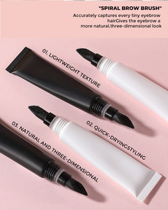 Gel para Cejas de Marca Privada, Larga Duración, Fijación Fuerte, Gel Fijador de Cejas Laminado, Gel Transparente para Realzar las Cejas con Cepillo en Espiral - Product Image 5