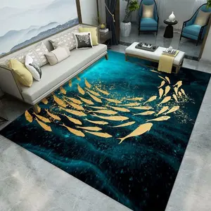 Hochwertiger Royal Floor Fabric Moderner Luxus-Kristalls amt teppich 3D-Teppichmatten für Wohnzimmer graue Teppichboden tapete