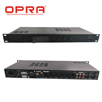 Procesador de Audio Digital Profesional para Karaoke, Montaje en Rack 1U, 124dB SNR, Salida XLR de 5.1 Canales, 4 Entradas de Micrófono, Control por WiFi para KTV