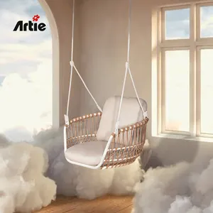 Artie High Quality Hanging Chairs Outdoor Furniture Patio Swings Single Out Door Garden Egg Swing Chair