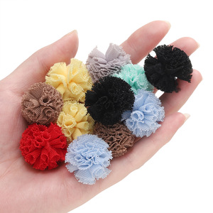 Pompons en maille élastique 1,5 cm, accessoires de vêtements DIY pour la création de bijoux, fournitures artisanales faites à la main - Product Image 4