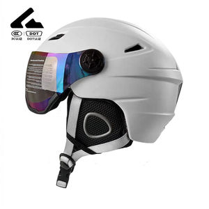 Casque de ski et de snowboard double sport personnalisé OEM pour sports alpins approuvé CE Fr1077 Casco De Nieve pour adultes lunettes d'hiver - Product Image 4