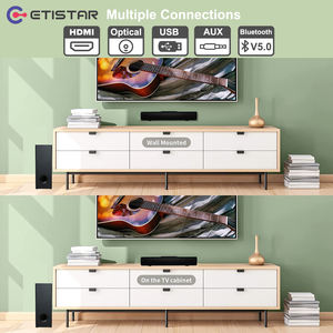 Minibarra de sonido para Tv, subwoofer con cable, Bluetooth, altavoz, sistema de cine en casa para cine en Tv, novedad de <span class=keywords><strong>2022</strong></span> - Product Image 6