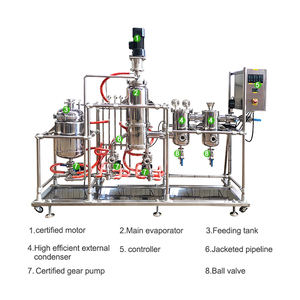 Film essuyé Distillation moléculaireLa conception modulaire permet une expansion future et des mises à niveau du système au besoin - Product Image 5