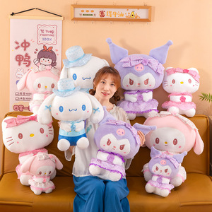 Nuovo Peluche Sanrioed Rose Melody, Bambola <span class=keywords><strong>Kuromi</strong></span>, Bambola Compagna per Bambine, Regalo di Compleanno - Product Image 6