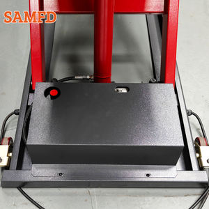 Rampa de elevación de soporte de motocicleta hidráulica eléctrica SAMFD con capacidad de elevación de 700kg mesa elevadora de tijera para motocicleta - Product Image 3