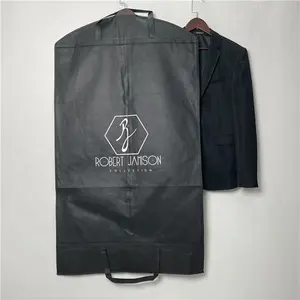 Non Woven Fabric For Bag Reusable Non Woven Bag Raw Materials Printing Custom Non Woven Garment Dust Bag With Button