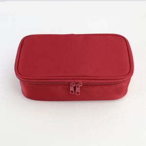New Portable PU Leather Women Men Cosmetic <b>Bag</b> Case Removable <b>Toiletry</b> <b>Large</b> Capacity Waterproof Portable Travel Wash <b>Bag</b> - Product Image 5