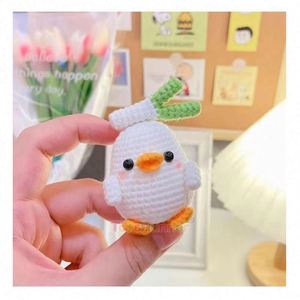 Muñecas de Peluche para Niñas Pequeñas, Muñeca de Ganchillo Amigurumi, Muñecas Hechas a Mano con Cabello Largo - Product Image 2