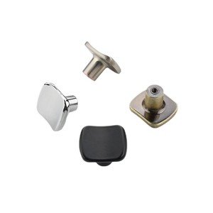 Modern Minimalist Zinc Alloy Single Hole Cabinet Handle Furniture Brushed Finish <strong>Pull</strong> <strong>Knob</strong> - Product Image 1