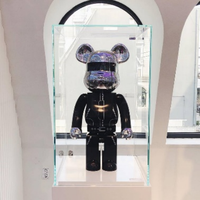 Nouveau Design ours brique Art Collection Action 28cm personnalisé Animal Bearbrick Figure Statue