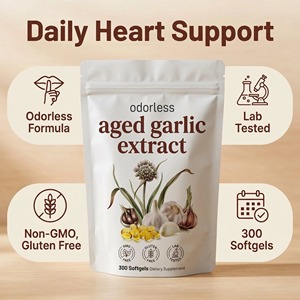 Fabricant en marque blanche : Gélules d'<span class=keywords><strong>ail</strong></span> inodores pour la santé cardiaque, favorisant la circulation saine, le soutien immunitaire quotidien et l'action antioxydante. - Product Image 2