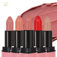 Kit de Lèvres de Luxe Haute Qualité Marque Privée – Ensemble de Rouges à Lèvres Mats Couleurs Personnalisées Imperméables Hydratants en Forme de Cœur Anti-transfert