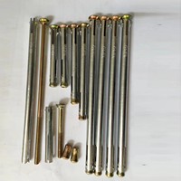 Vis d'expansion à tête fraisée plate croisée Gecko pour fenêtres et portes, vis d'expansion spéciales M8 M10