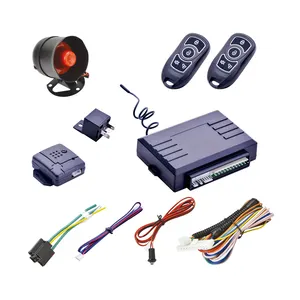 12V Universal-Auto alarmsystem Anti-Hijacking-Zentral verriegelung system Einweg-Smart-Keyless-Entry-Car-Sicherheits system