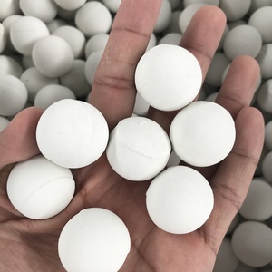 Abrasivo 65-70% de cerámica en Mill Blanco chino esférica de alta alúmina de cerámica bolas como de pelota - Product Image 2