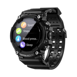 Lokmat Ataque 3 Man Smartwatch Pressão Arterial IP68 BT Chamada 400mAh Bateria Android Sport Hombre Pulseira Inteligente Relógio Inteligente 2023