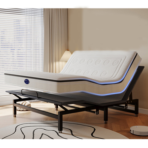 Minimalist Chiropractic <strong>Bed</strong> Adjustable <strong>Backrest</strong> <strong>Bed</strong> Frame <strong>for</strong> Electric Adjustable Queen Size Puff <strong>Beds</strong> - Product Image 3