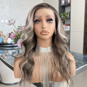 Pelucas sintéticas de encaje frontal HD 13x4 para uso diario, resistentes al calor, con encaje transparente y línea de cabello escandinava para mujeres blancas, novedad 2026 - Product Image 2