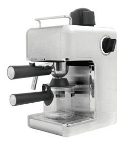 Machine à café électrique portable semi-automatique italienne de haute qualité 800W, 10 tasses, usage domestique, boîte à lait, 1000 grains de café inclus - Product Image 4