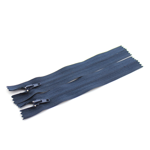 YAB Haute Qualité <span class=keywords><strong>3</strong></span> # Fin Écologique À La Mode Curseur Invisible En Nylon Fermeture À Glissière Pour <span class=keywords><strong>Les</strong></span> Vêtements - Product Image 1
