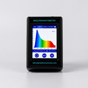 Espectrofotómetro portátil de mano con resolución de 1nm, 400-700nm, medición del color del cuero, colorímetro digital, software USB - Product Image 1