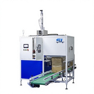 Machine de cartonnage entièrement <span class=keywords><strong>automatique</strong></span> pour bouteilles en plastique vides, équipement d'emballage <span class=keywords><strong>automatique</strong></span> en cartons pour bouteilles de boissons - Product Image 2