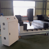 Enrutador de máquina de tallado de piedra de diamante CNC para granito y mármol con motor de núcleo y componentes de bomba