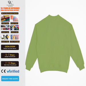 <span class=keywords><strong>Felpa</strong></span> Casual con Collo Tondo, Maniche Lunghe, Tinta Unita <span class=keywords><strong>Verde</strong></span>, Vestibilità Comoda, Pullover Streetwear alla Moda per <span class=keywords><strong>Uomo</strong></span> - Product Image 1