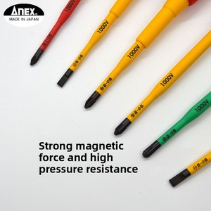 <span class=keywords><strong>ไขควง</strong></span>ช่างไฟฟ้าหุ้มฉนวนแรงสูง 1000V ยี่ห้อ <span class=keywords><strong>ANEX</strong></span> รุ่น 7900/3590 นำเข้าจากญี่ปุ่น - Product Image 3