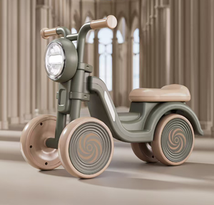 Vente en gros Vélo d'équilibre à 4 roues pour enfants <span class=keywords><strong>avec</strong></span> pédale Voiture coulissante <span class=keywords><strong>électrique</strong></span> pour bébé Jouet vélo d'équilibre pour enfants <span class=keywords><strong>avec</strong></span> lumière et musique - Product Image 6