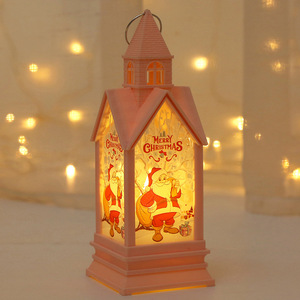 Noël Santa lanterne vent lumières joyeux noël décoration pour la maison Natal Navidad 2024 noël ornements cadeaux nouvel an 2025 - Product Image 6