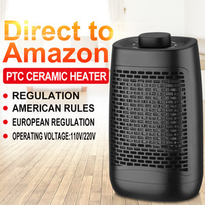 Amazon Hotsale Portable 1200W Space Heating and Cooling Double Style Changeable Electric PTC Ceramic Cold Room Heater - Product Image 2