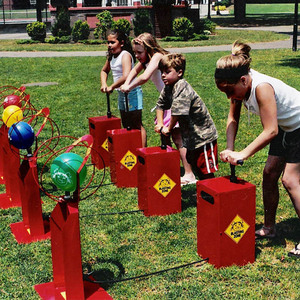 Boom Blaster jeu ballon Pop carnaval équipement multijoueur pompe bataille activité accessoires événement location extérieur Trampoline parc - Product Image 5