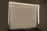 OASISLUX Lampe de fenêtre de recherche à 180 degrés pour tunnel de rue de jardin extérieur IP65 Feu de dégagement extérieur