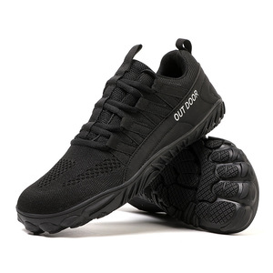 Chaussures de randonnée pour hommes toutes saisons, légères, avec empeigne en mesh, baskets d'extérieur antidérapantes, style marche - Product Image 1