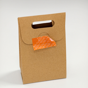 Cinta de seguridad VOID con patrón personalizado OEM para el embalaje exterior de bolsos de cuero - Product Image 2