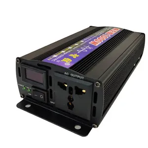 inversor 12 v 220 v 500w de corriente para coche fuente de energia onda pura