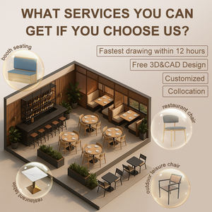 Ensembles de Meubles Personnalisables Confortables pour Hôtels, Cafés, Restaurants et Bars – Banquettes, Chaises et Tables de Restaurant de Luxe - Product Image 4