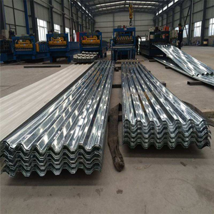 大量在庫 高強度 銀色 波形 亜鉛メッキ鋼板 屋根板 クリンプフェンス板 - Product Image 4