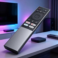 Control Remoto IR de 17 Teclas Personalizado OEM ODM, Carcasa de ABS Compatible con Android TV Box y Smart TV, Directo de Fábrica