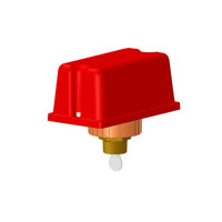 Interruptor de Flujo de Agua F6001U de CPVC, Certificado UL FM, Indicador de Flujo de Agua para Tuberías de Plástico Roscadas de 1 a 2 Pulgadas, para Sistemas de Rociadores Contra Incendios