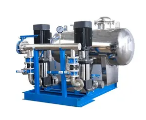 Sistema de suministro de agua a presión constante, estación de bomba eléctrica para sistema de tratamiento de agua, nuevo producto