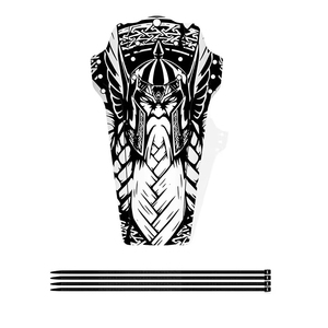 Garde-boue avant et arrière Enlee Custom MTB pour vélos de montagne, imperméable et durable par temps humide - Product Image 5