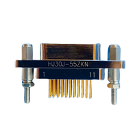 Connecteurs d'aviation de haute qualité de la série J30J conformes aux normes militaires, contacts en cuivre, boîtier en acier inoxydable, ISO9001, alimentation PCB