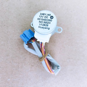 มอเตอร์พัดลมปรับทิศทางแอร์ไฮเออร์ รุ่น 24BYJ48 ดีซี 24V 5 เฟส ไฮบริด สเต็ปเปอร์มอเตอร์ สำหรับใบพัดแอร์ - Product Image 2