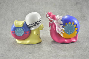 2 Piezas/Juego de 11 cm (4.4'') Figuras de Acción de <span class=keywords><strong>Anime</strong></span> Japonés de PVC, <span class=keywords><strong>One</strong></span> <span class=keywords><strong>Piece</strong></span>, Den Den Mushi, Luffy, Ace, Modelo de Juguete de Dibujos Animados - Product Image 6